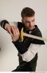 KEETA MOVING POSE WITH SWORD